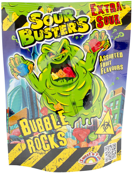 Sour Busters Bubble Rocks, žvýkačky, 12x50g_1493521492