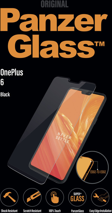 PanzerGlass Edge-to-Edge pro OnePlus 6, černé_528521028