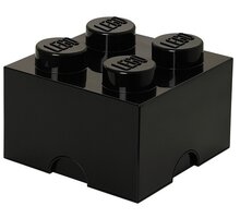 Úložný box LEGO, malý (4), černá