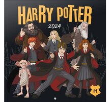 Kalendář 2024 Harry Potter, nástěnný CP24051