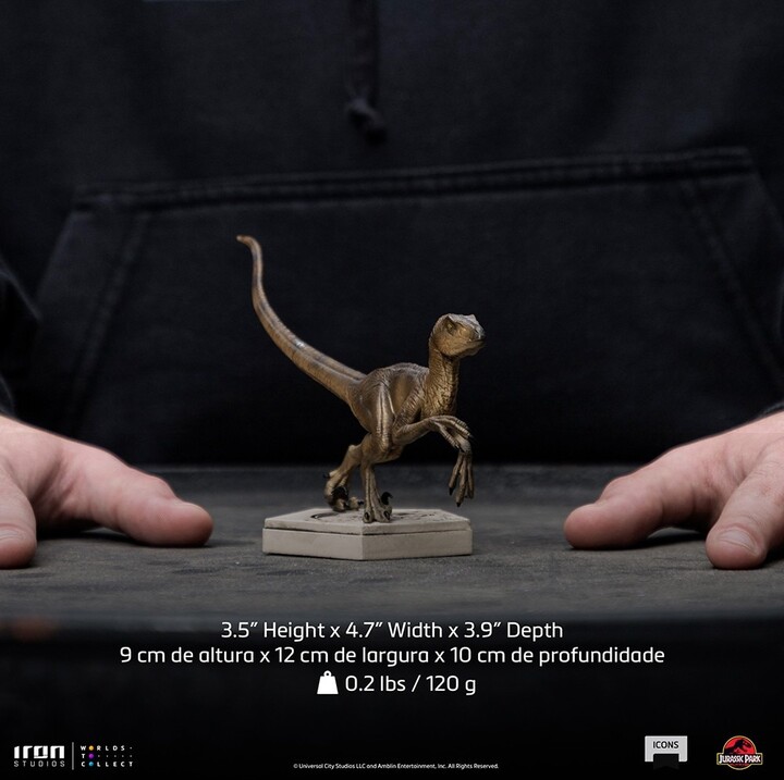Figurka Iron Studios Jurassic Park - Velociraptor B - Icons_236095241
