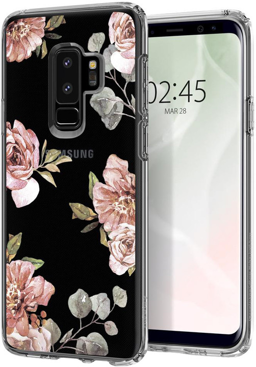Spigen Liquid Crystal Blossom pro Samsung Galaxy S9+, flower_155075383