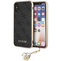 GUESS Charms Hard Case 4G pro iPhone X, šedé_2143210249