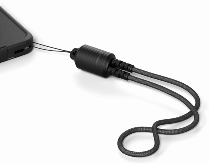 LifeProof USB-A / Lightning kabel ve formě poutka - černý_188539750