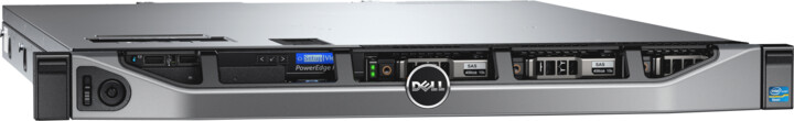 Dell PowerEdge R430 /E5-2609v4/8GB/1x600GB SAS/H330/DVDRW/1x550W/iDRAC 8 Exp/1U/3YNBD_594313453