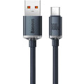 Baseus nabíjecí / datový kabel Crystal Shine Series USB-A - USB-C, 100W, 2m, černá_902011827
