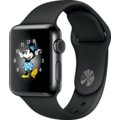 Apple Watch 2 38mm Space Black Stainless Steel Case with Space Black Sport Band