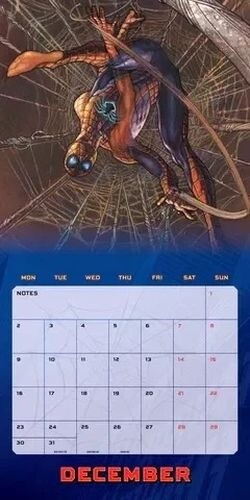 Kalendář 2024 Spider-Man, nástěnný_1953672131