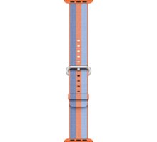 Apple watch náramek 38mm Orange Woven Nylon_783951485