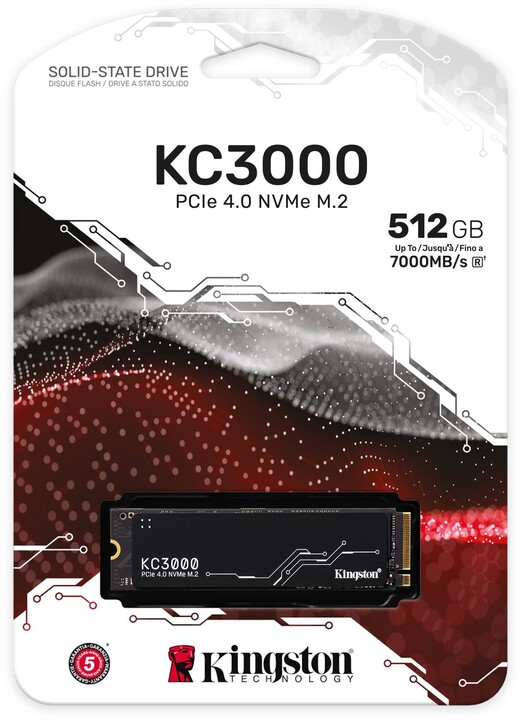 Kingston SSD KC3000, M.2 - 512GB_1468092181