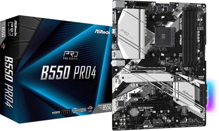 ASRock B550 Pro4 - AMD B550