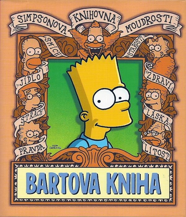 Kniha Bartova kniha - Simpsonova knihovna moudrosti_76247216