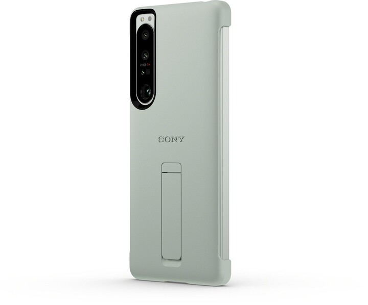 Sony zadní kryt pro Sony Xperia 1 IV 5G se stojánkem, šedá_1969509705