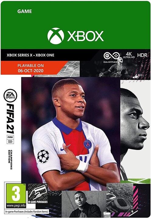 FIFA 21 Champions Edition (Xbox ONE) - elektronicky_96370067