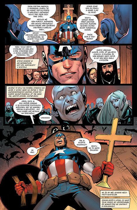 Komiks Avengers: Válka upírů, 3.díl, Marvel