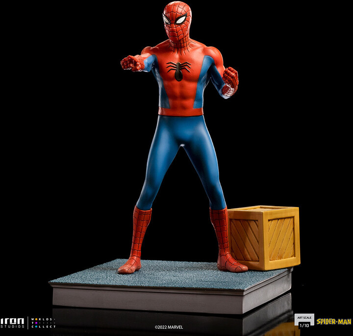 Figurka Iron Studios Spider-Man &#39;60s Animated Series - Art Scale 1/10_553652265