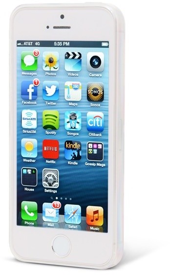 EPICO pružný plastový kryt pro iPhone 5/5S/SE DONUTS_684241348