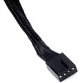 SilverStone CPF01 10cm PWM rozdělovací kabel 2 Fans, černý_1820195879