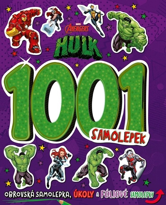 Kniha Marvel Avengers: Hulk - 1001 samolepek_103342868