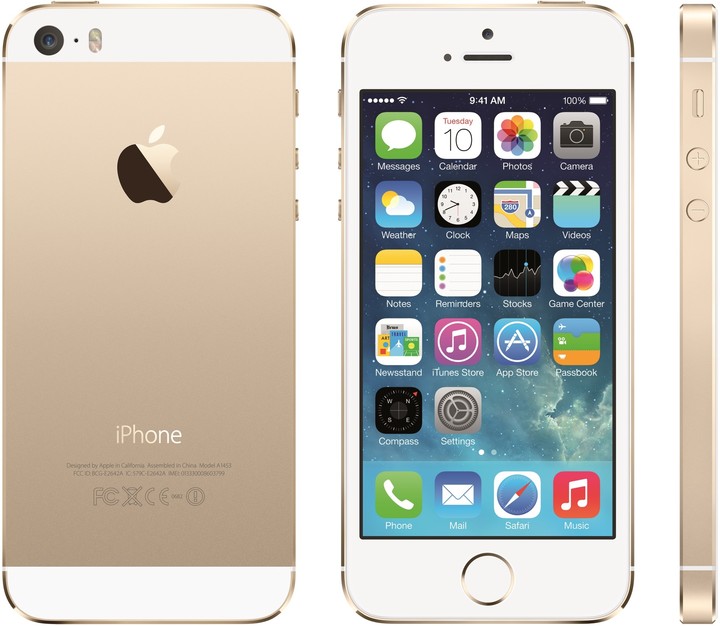Apple iPhone 5s - 64GB, zlatá_1001858089