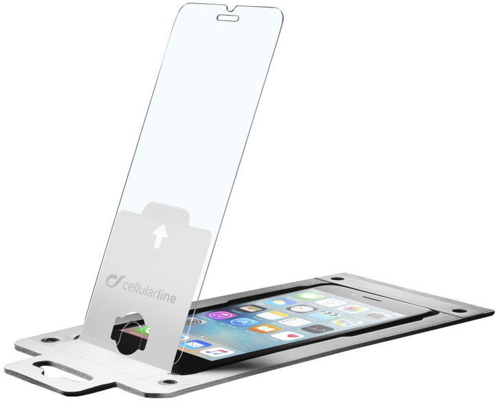 CellularLine Glass EASY FIX ochranné tvrzené sklo pro Apple iPhone 6S_106179467