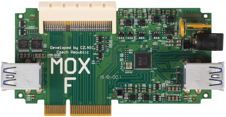 Turris MOX F Module - USB modul - 4xUSB 3.0, 1x64pin_1427563967