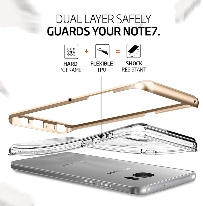 Spigen Neo Hybrid Crystal pro Galaxy Note 7, gold_384960522