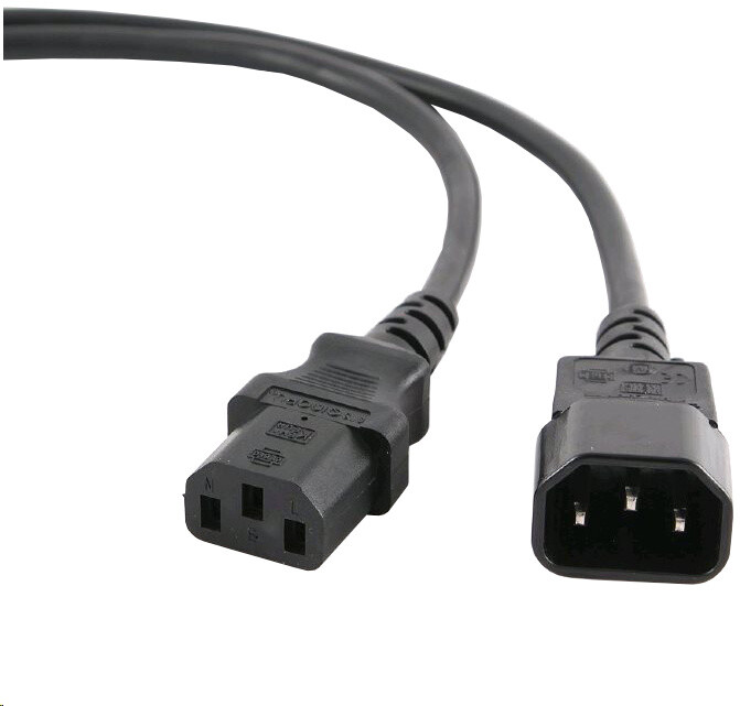 C-TECH síťový prodlužovací kabel, VDE 220/230V, napájecí, 1.8m_2123158694