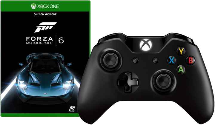 Microsoft Xbox ONE Gamepad, bezdrátový + Forza Motorsport 6 (Xbox ONE)_869825746