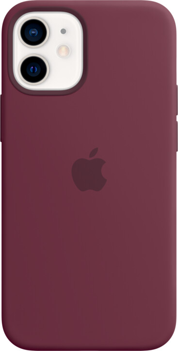 Apple silikonový kryt s MagSafe pro iPhone 12 mini, vínová_916462988