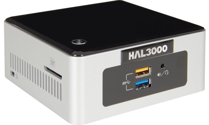 HAL3000 NUC Kit Pentium, černostříbrná_480481081