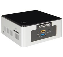 HAL3000 NUC Kit Pentium, černostříbrná_836392213