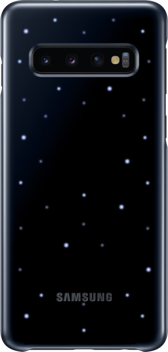 Samsung LED zadní kryt pro Samsung G973 Galaxy S10, černá_66172767