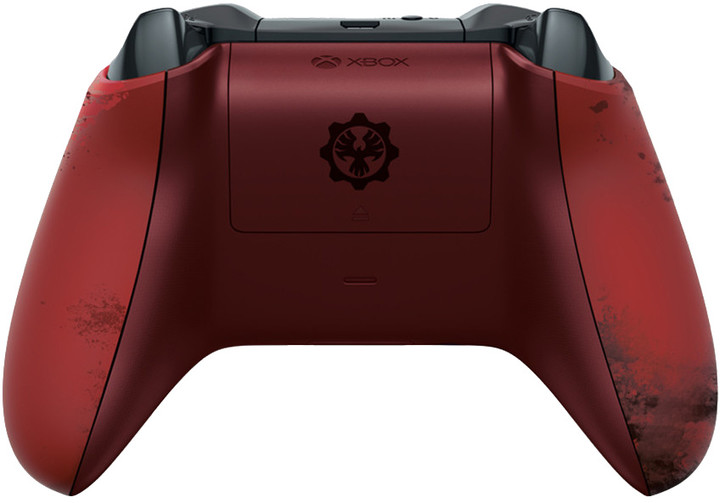 Xbox ONE S Bezdrátový ovladač, Gears of War, červený (PC, Xbox ONE)_453296660