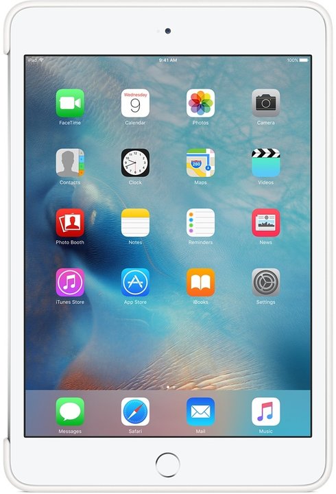 Apple iPad mini 4 Silicone Case, bílá_571380253