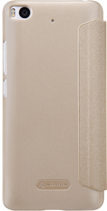 Nillkin Sparkle Leather Case pro Xiaomi Mi 5S, zlatá_767153476