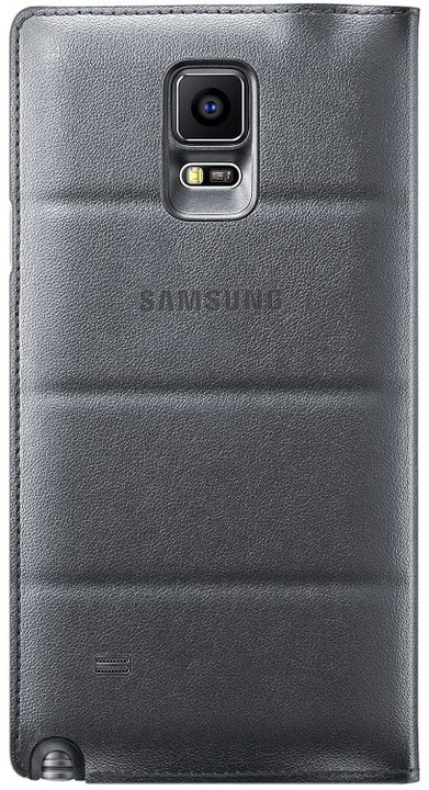 Samsung flipové pouzdro s kapsou EF-WN910B pro Galaxy Note 4 (SM-N910), černá_863038200