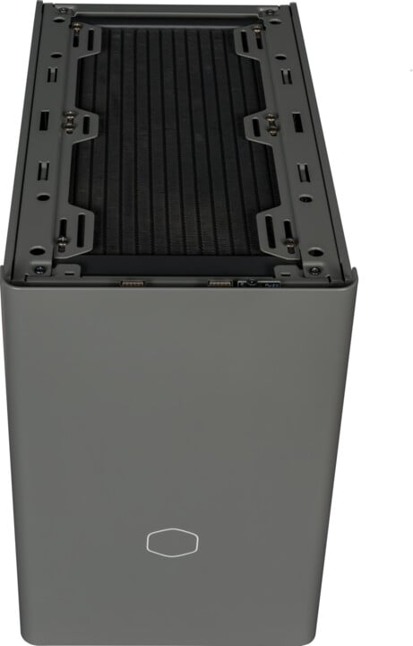 Cooler Master MasterBox NR200P MAX, šedá, integrovaný vodní chladič, zdroj 850W_980586476