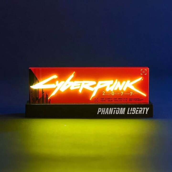 Lampička Cyberpunk 2077 - Phantom Liberty Logo_1185289066