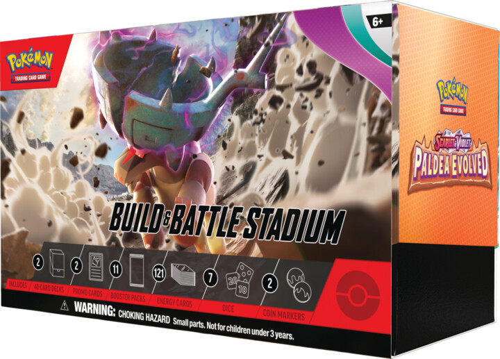 Karetní hra Pokémon TCG: Scarlet &amp; Violet Paldea Evolved - Build &amp; Battle Stadium_426106564