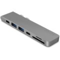 EPICO Hub Pro s rozhraním USB-C pro notebooky - vesmírně šedá_1411168884