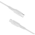 FIXED nabíjecí a datový kabel Liquid silicone USB-C - Lightning, MFi, PD, 0.5m, bílá_1415959749