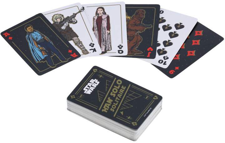 Karetní hra Ridley&#39;s Games - Star Wars: Han Solo Solitaire, sada hracích karet_2077201113