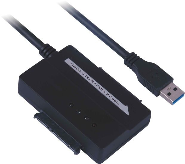 PremiumCord USB 3.0 - SATA adaptér s kabelem pro 2 HDD_1208884263