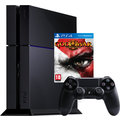 PlayStation 4, 500GB, černá + God of War III Remastered