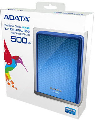 ADATA HC630 - 500GB, modrá_1187593936
