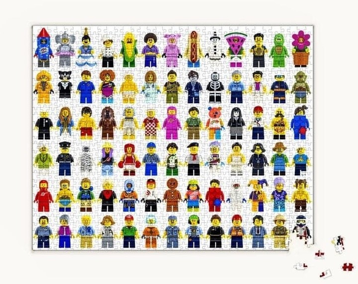 Puzzle Chronicle books - LEGO® Minifigurky, 1000 dílků_914218147