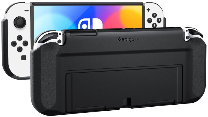 Spigen ochranné pouzdro Thin Fit pro Nintendo Switch OLED, černá_791624649