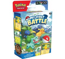 Karetní hra Pokémon TCG: My first Battle (Bulbasaur vs Pikachu), CZ/SK 0820650852534*BUL