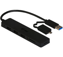 i-tec USB 3.0 Slim HUB 3 Port + Card Reader and OTG Adapter_806349651